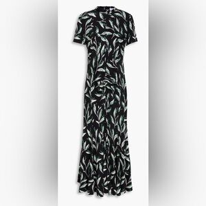 Paco Rabanne Black and White Patterned Dress